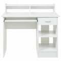 White Computer Desk J785