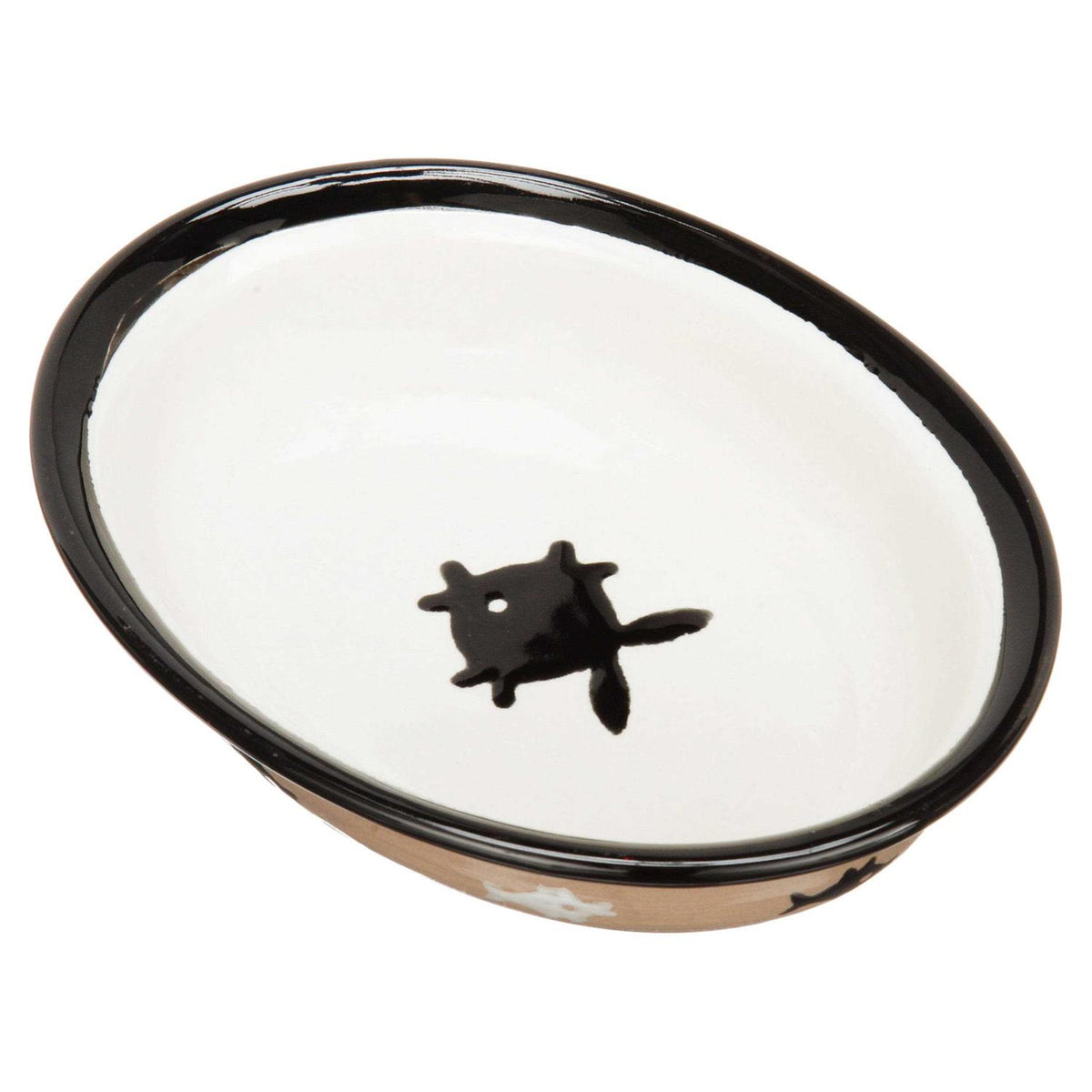 Stoneware Cat Bowl F106