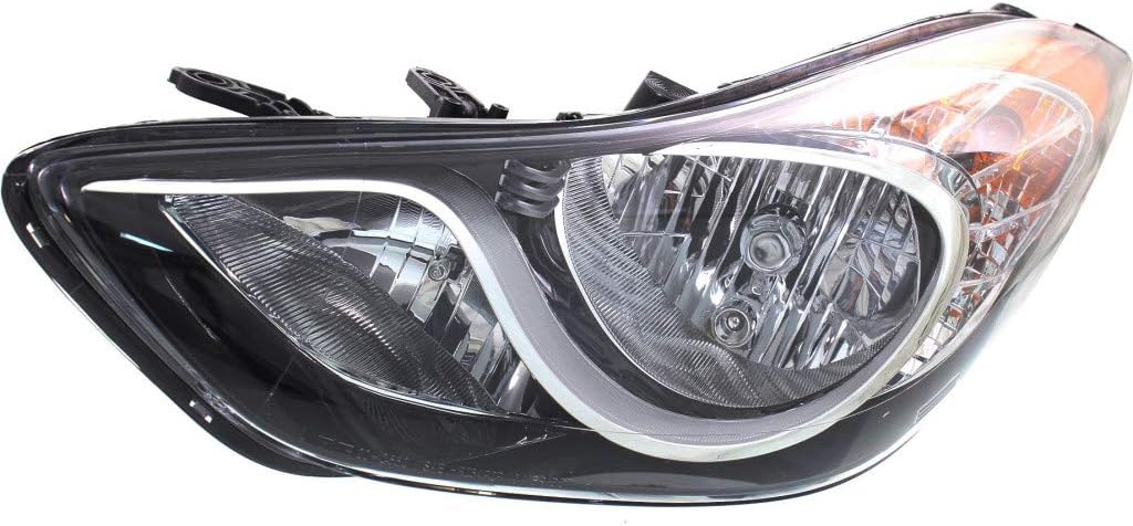 Driver Side Headlight Assembly for Hyundai Elantra Sedan 2011 2012 2013 Q376147