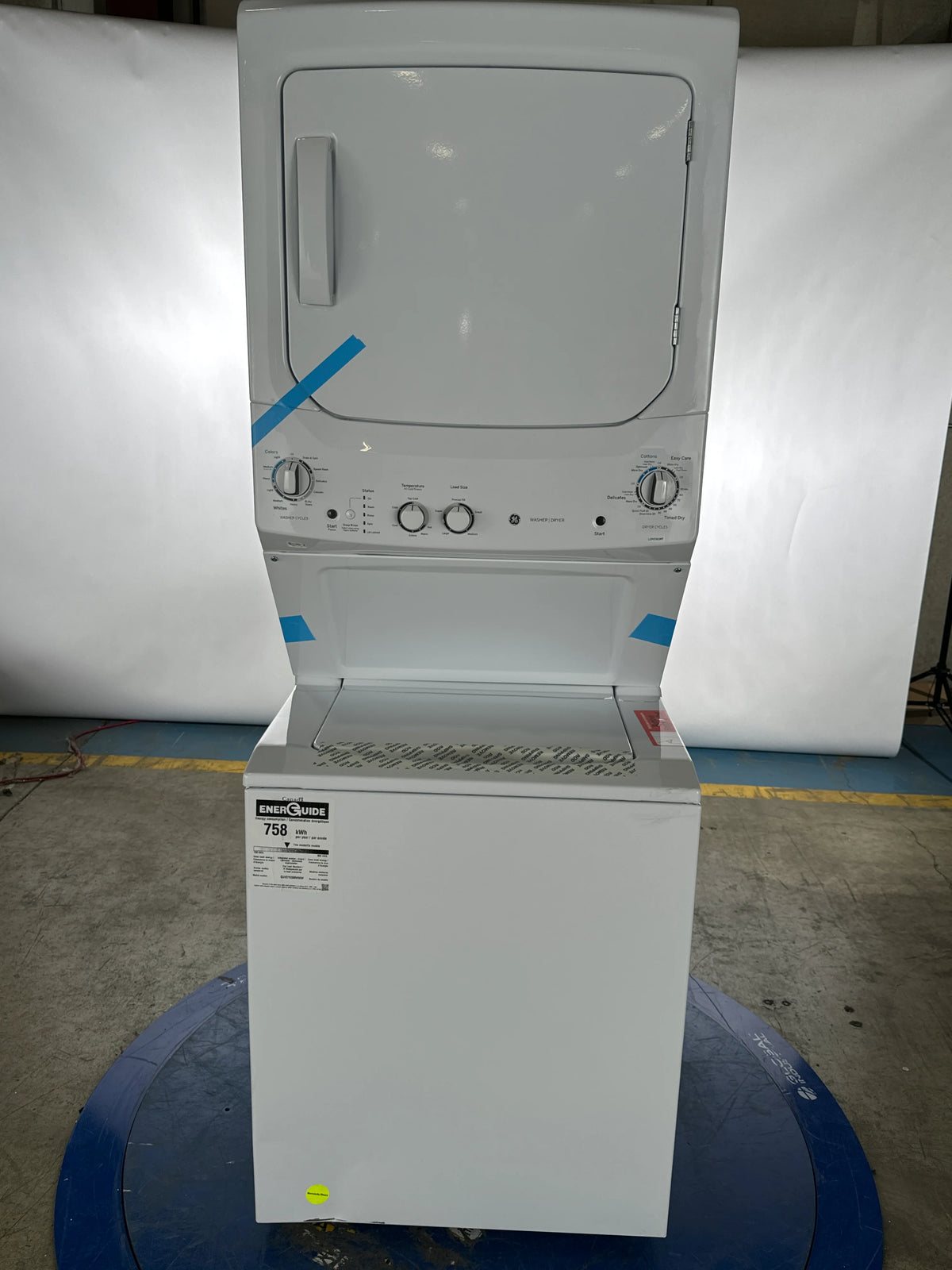 3.8 cu. ft. Washer 5.9 cu. ft. Electric Dryer Combo White X830704