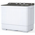 Semi-automatic Twin Tub Washing Machine, 26Lbs, White & Grey U9791