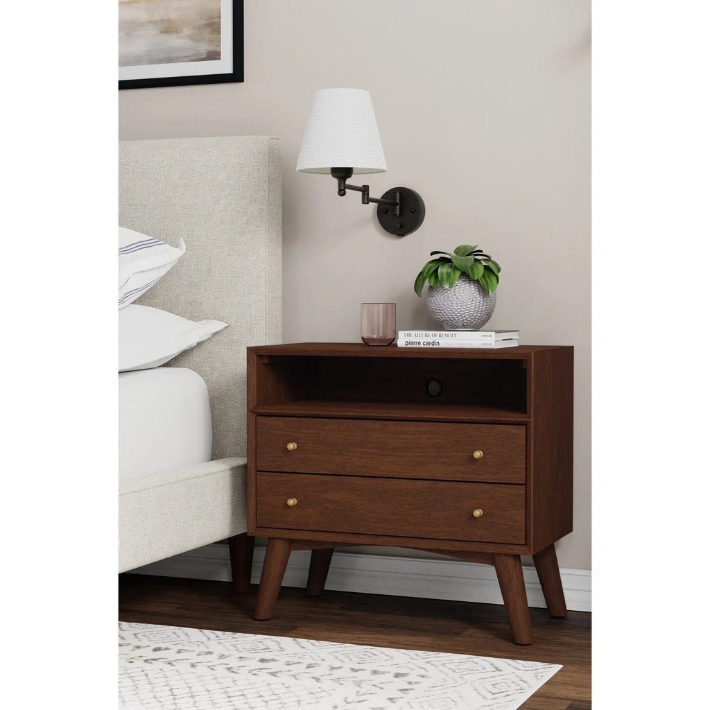 Walnut Nightstand T938119