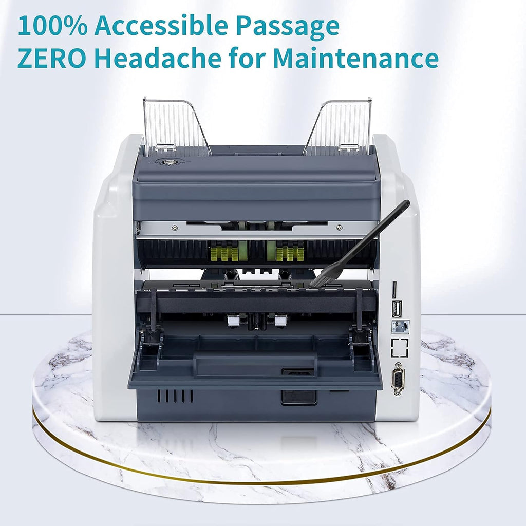Money Counter Machine Cash Value Bill Counting Multi Currency Z1666