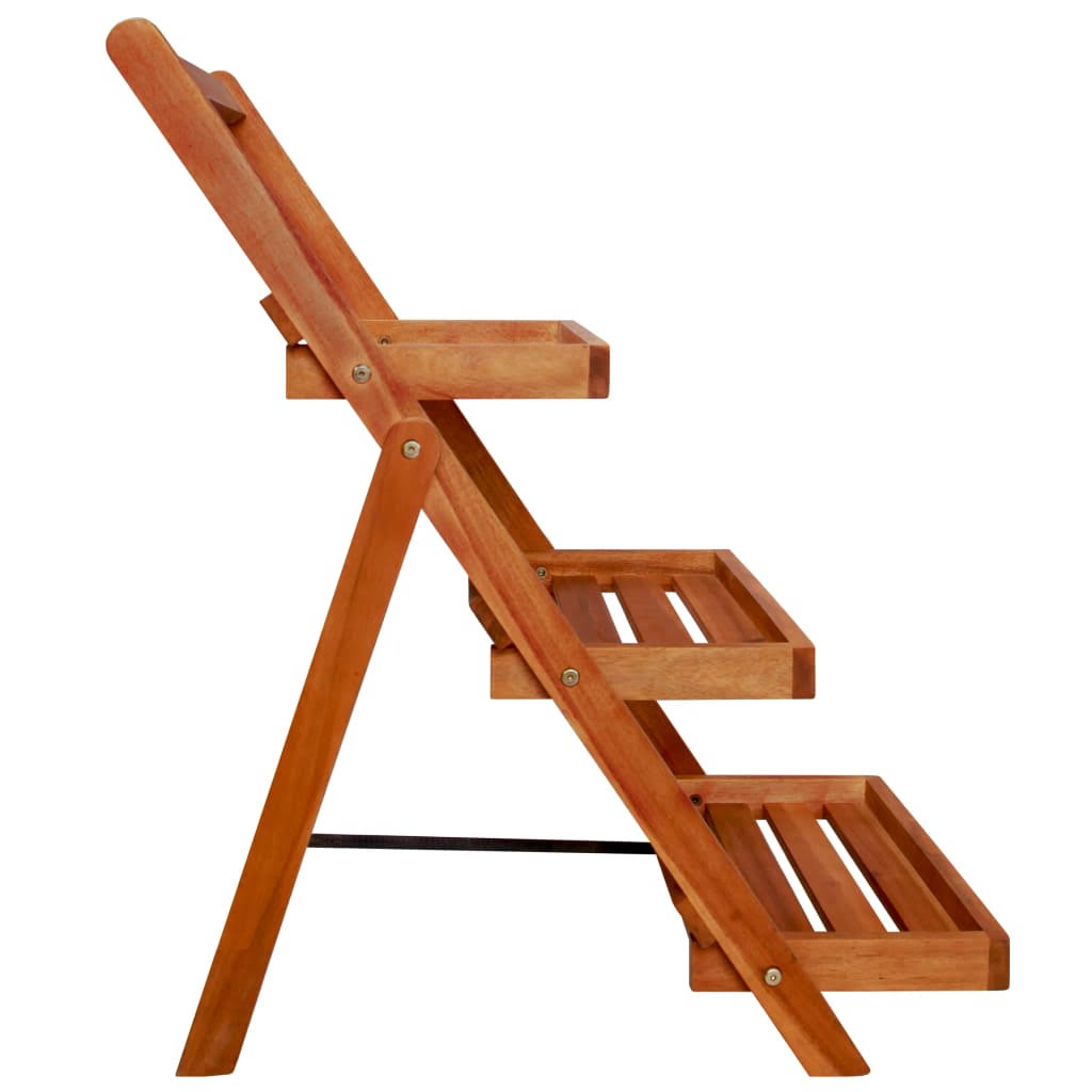 3-Tier Solid Acacia Wood Plant Stand S1479