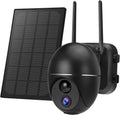 Wireless Solar Powered Security Camera with 15000mAh Battery, HD 1080P, Night Vision, IP65 N194492