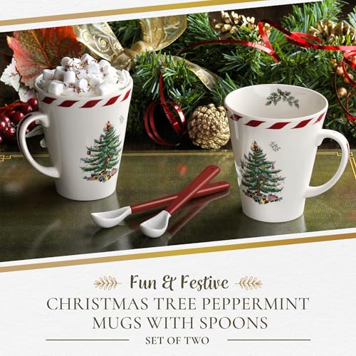 14oz Mug & Spoon Set (4-Piece) Earthenware N559