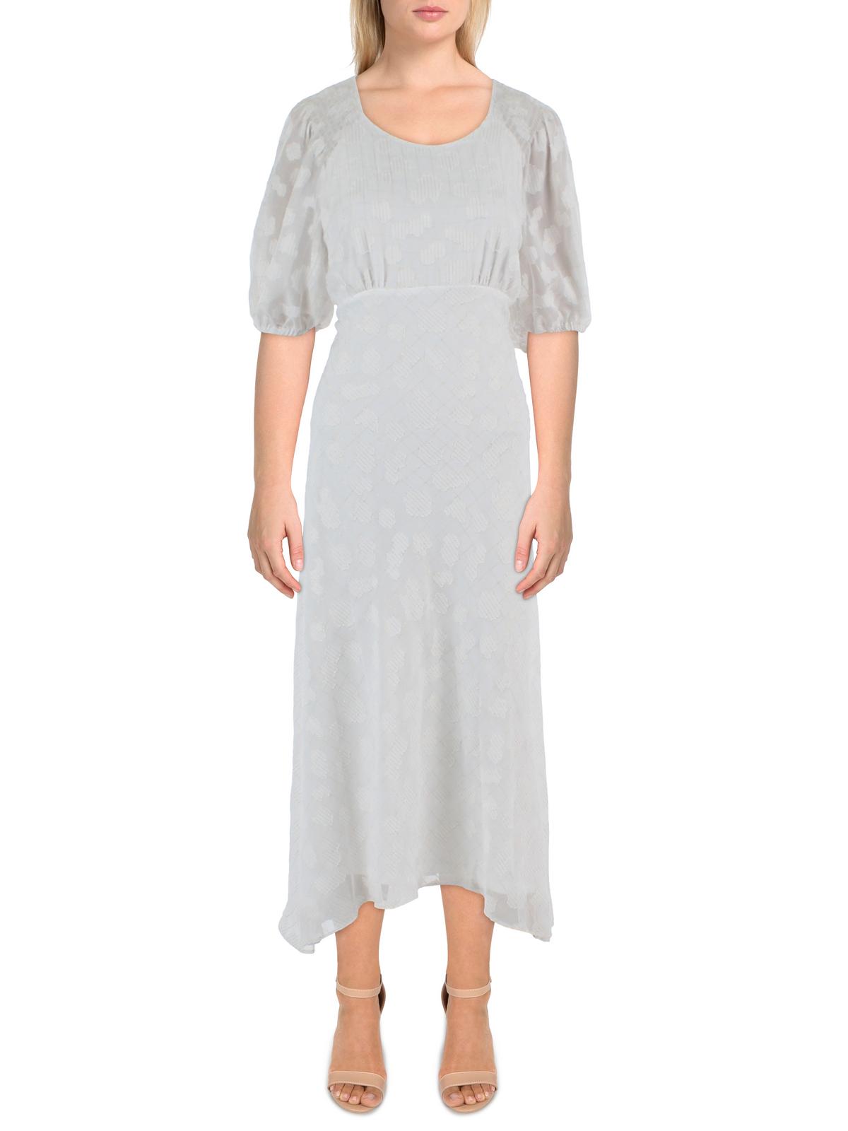 Metallic Patterned Maxi Dress H48710