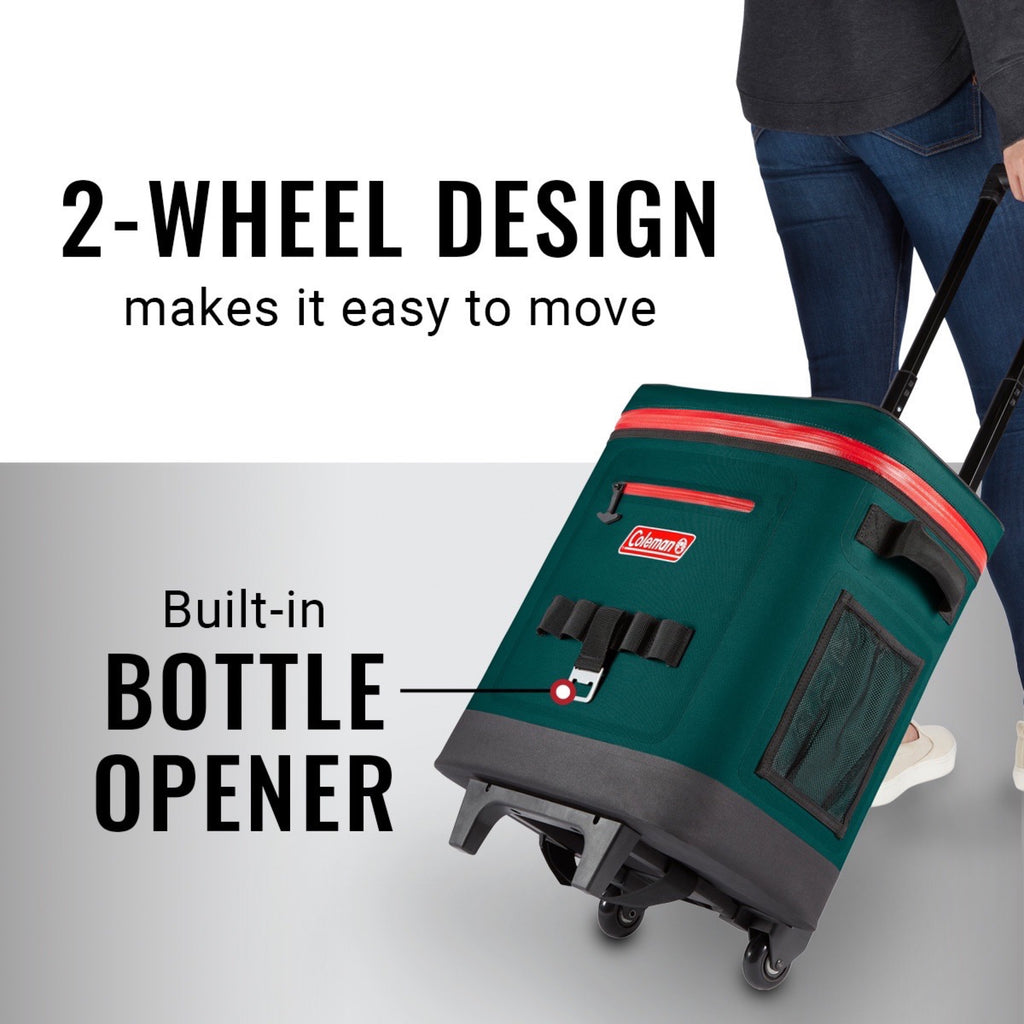 Coleman 42-Can Soft-Sided Wheeled Cooler S541