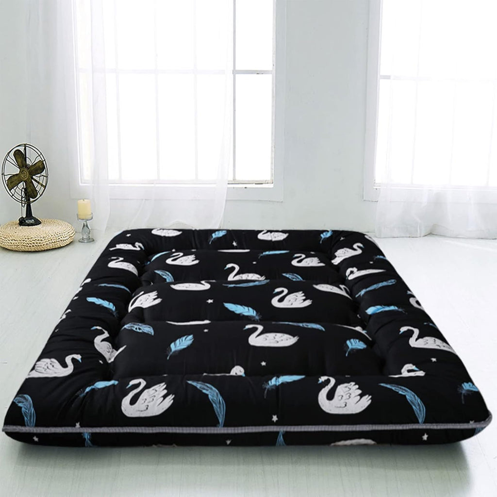 Black Moon and Star Twin Size Folding Futon Mattress K66771