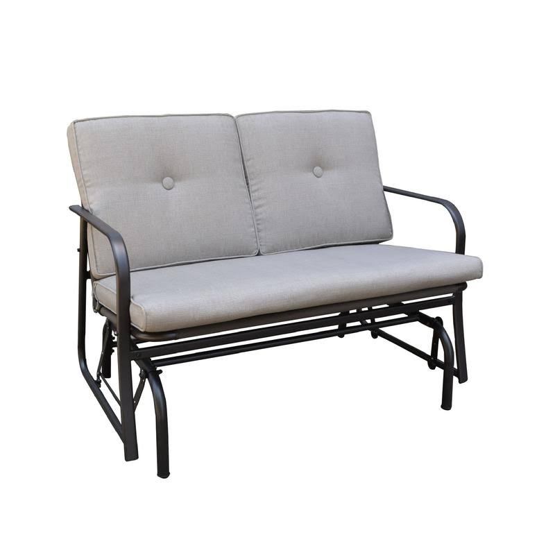 Gray Steel Double Glider L9360