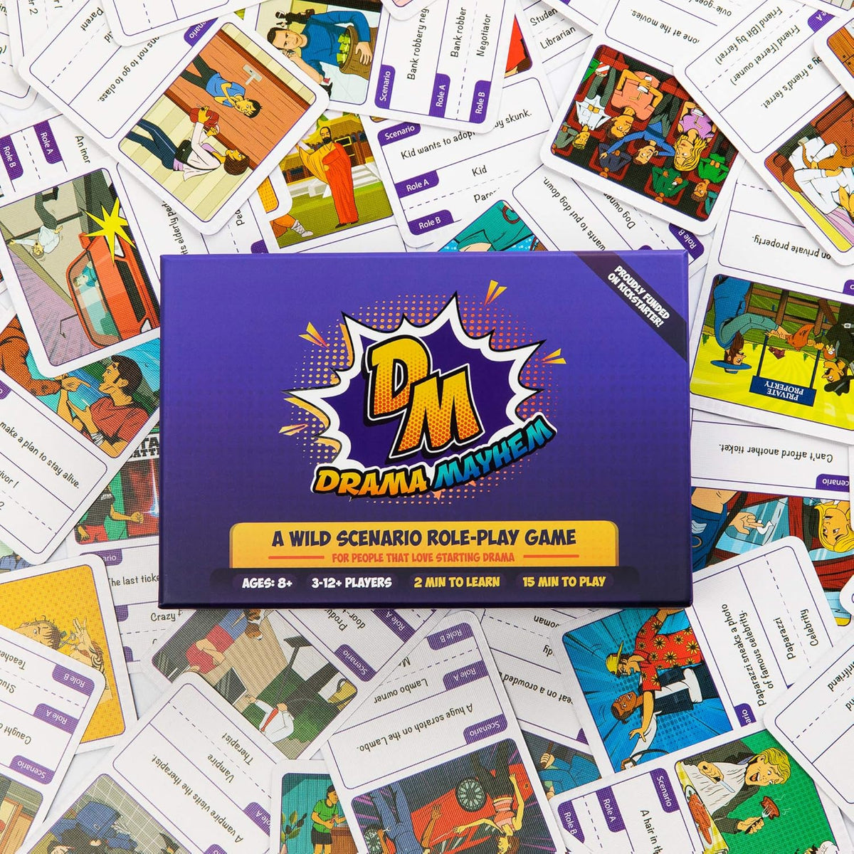 Family Party Game Cards I9374