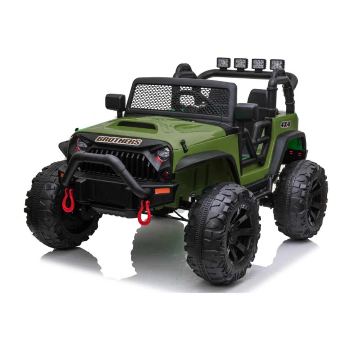 24V Battery Powered Kids Ride On Truck with Remote Control, Red P471757