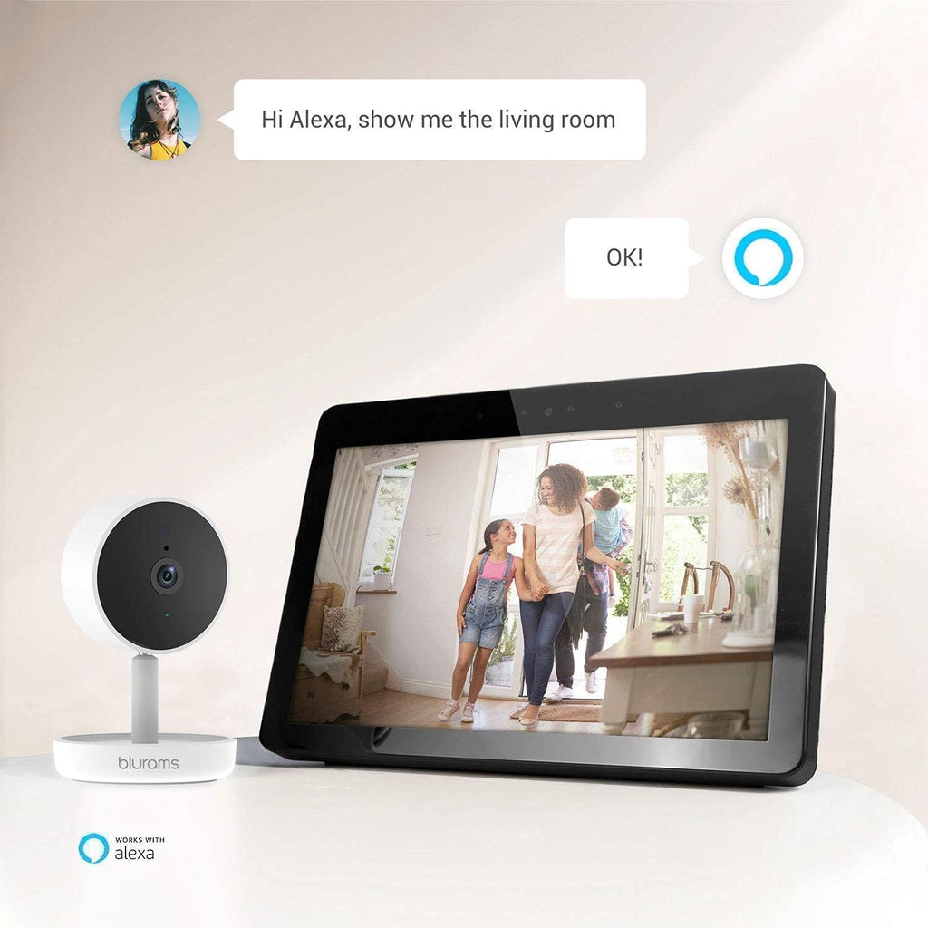 Indoor Security Camera Bundle Set 1080p Two-Way Audio Night Vision E8122