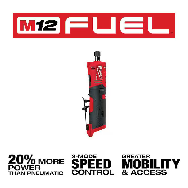 12-Volt Lithium-Ion Brushless Cordless 1/4 in. Straight Die Grinder S7448
