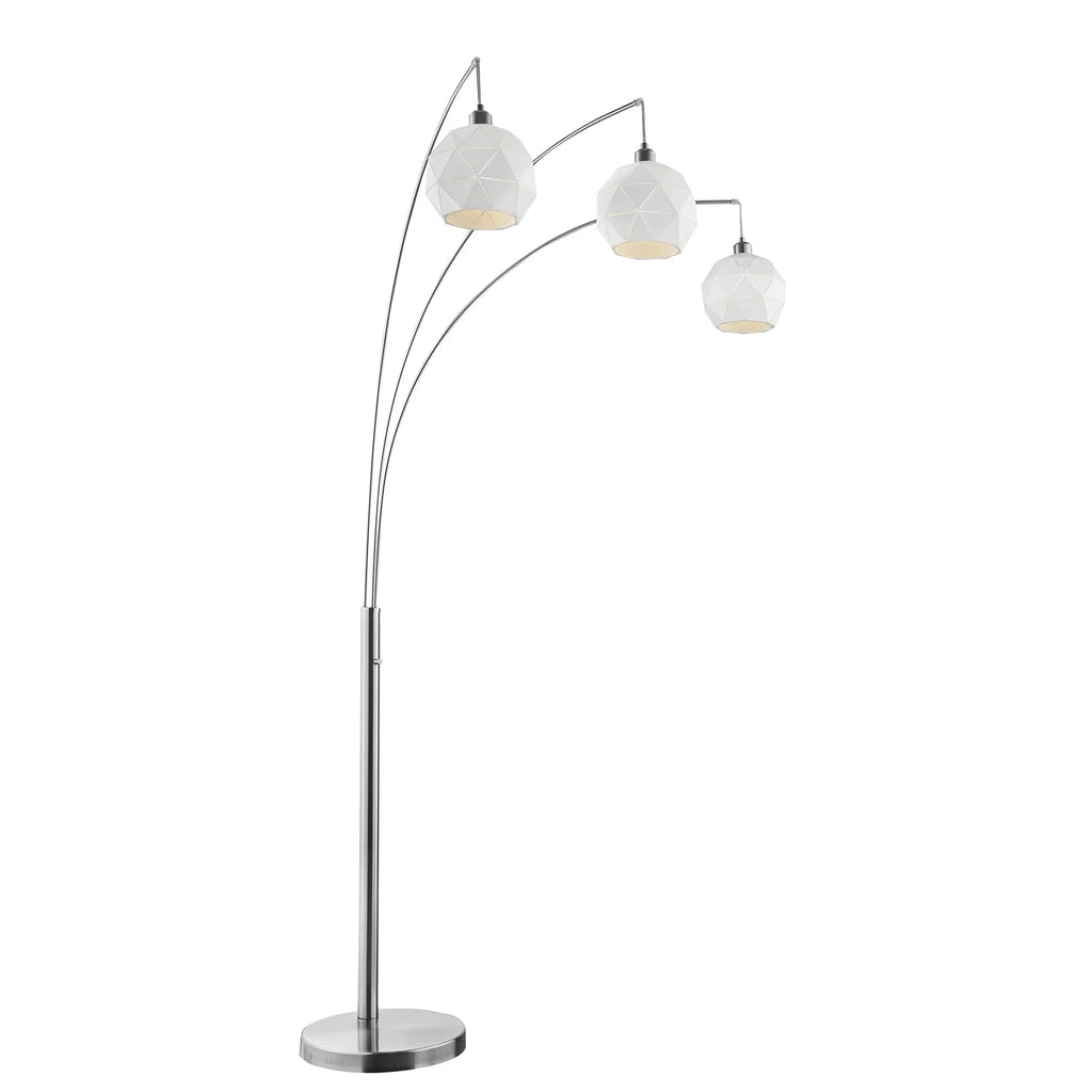 Three Light Arch Floor Lamp 50 Inches Wide by 85 Inches High K646922