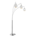 Three Light Arch Floor Lamp 50 Inches Wide by 85 Inches High K646922