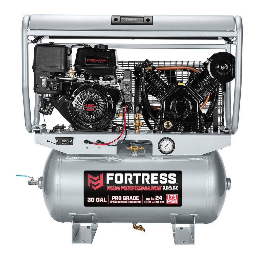 30 Gallon 175 PSI Gas Air Compressor X81383