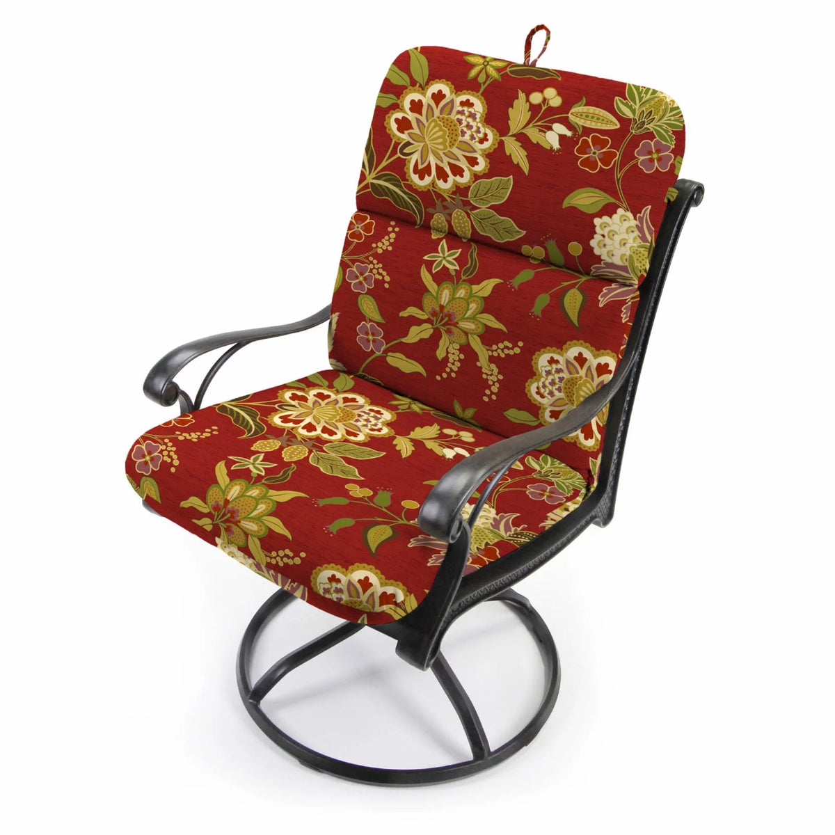 22 x 45 in. Rectangular Outdoor Chair Cushion with Ties M7291