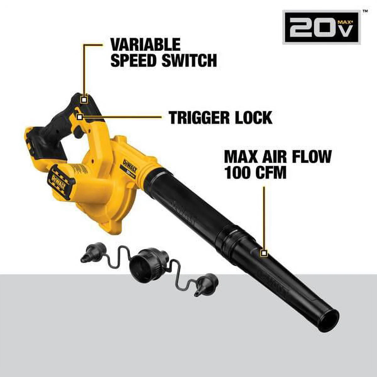 20V MAX Compact Jobsite Blower P468