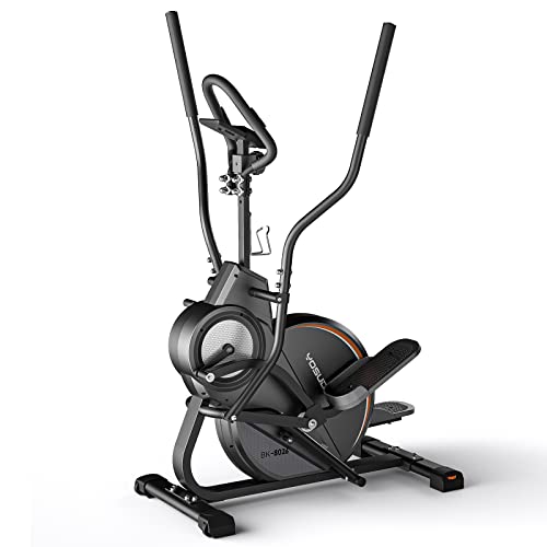 3-in-1 Elliptical Machine Stair Stepper Trainer with 16 Resistance J208652