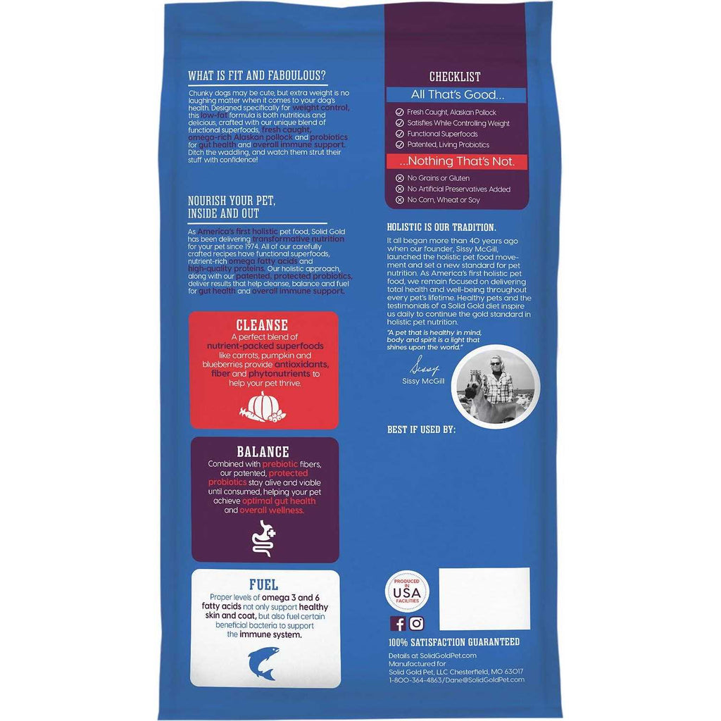 Solid Gold Alaskan Pollock Dry Dog Food N491