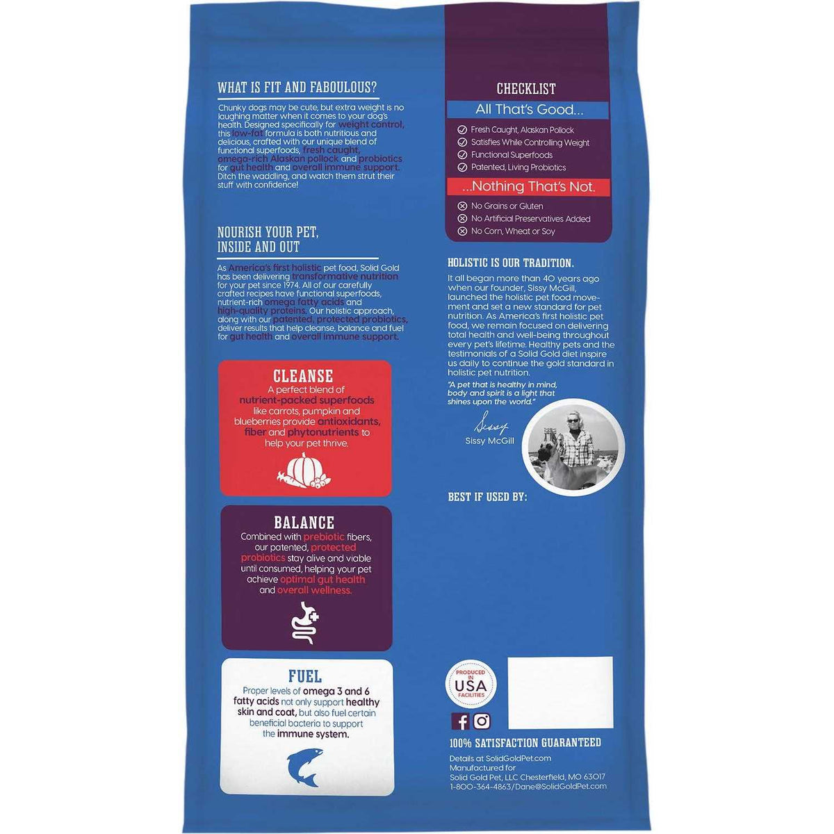 Solid Gold Alaskan Pollock Dry Dog Food N491