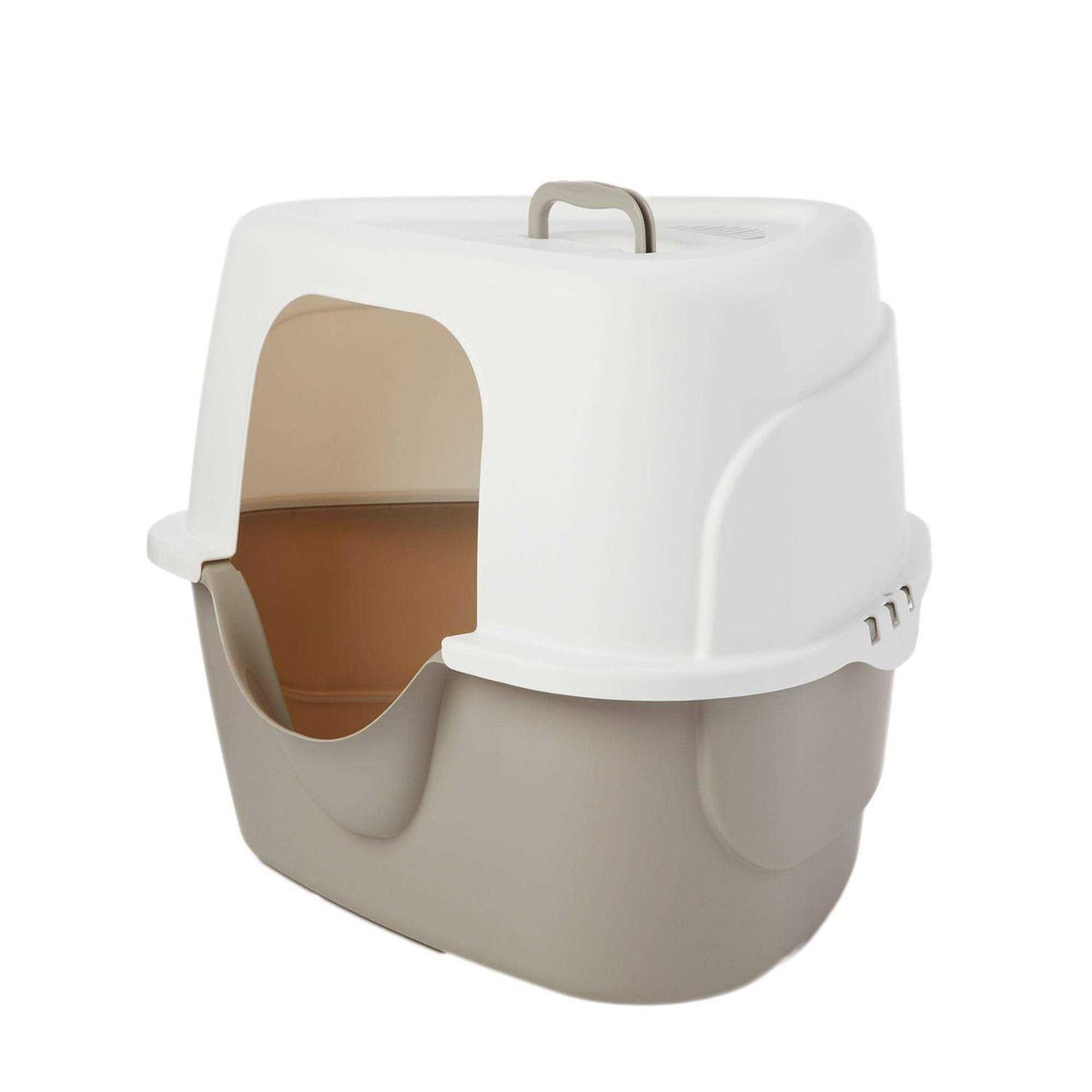 Hooded Corner Litter Pan Q179789
