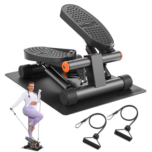 Mini Stepper with Resistance Bands and LCD Monitor K46782
