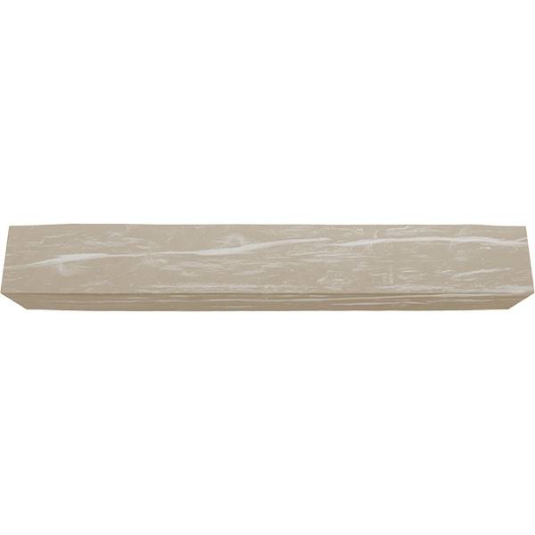 White Washed Faux Wood Fireplace Mantel U76464
