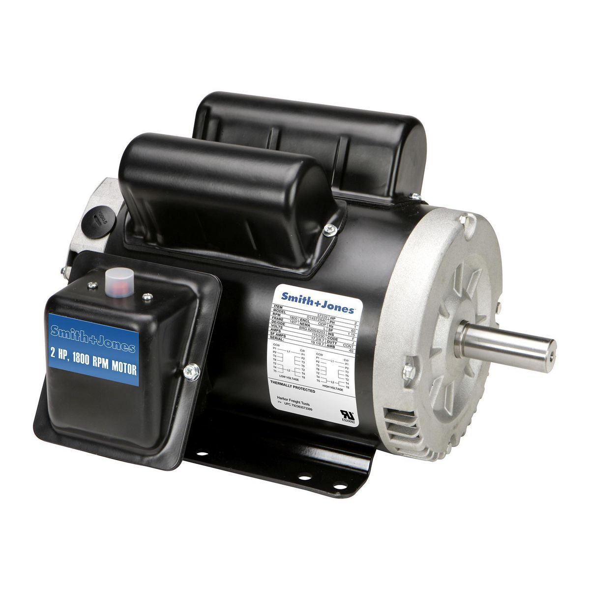 2 HP Compressor Duty Motor P2378