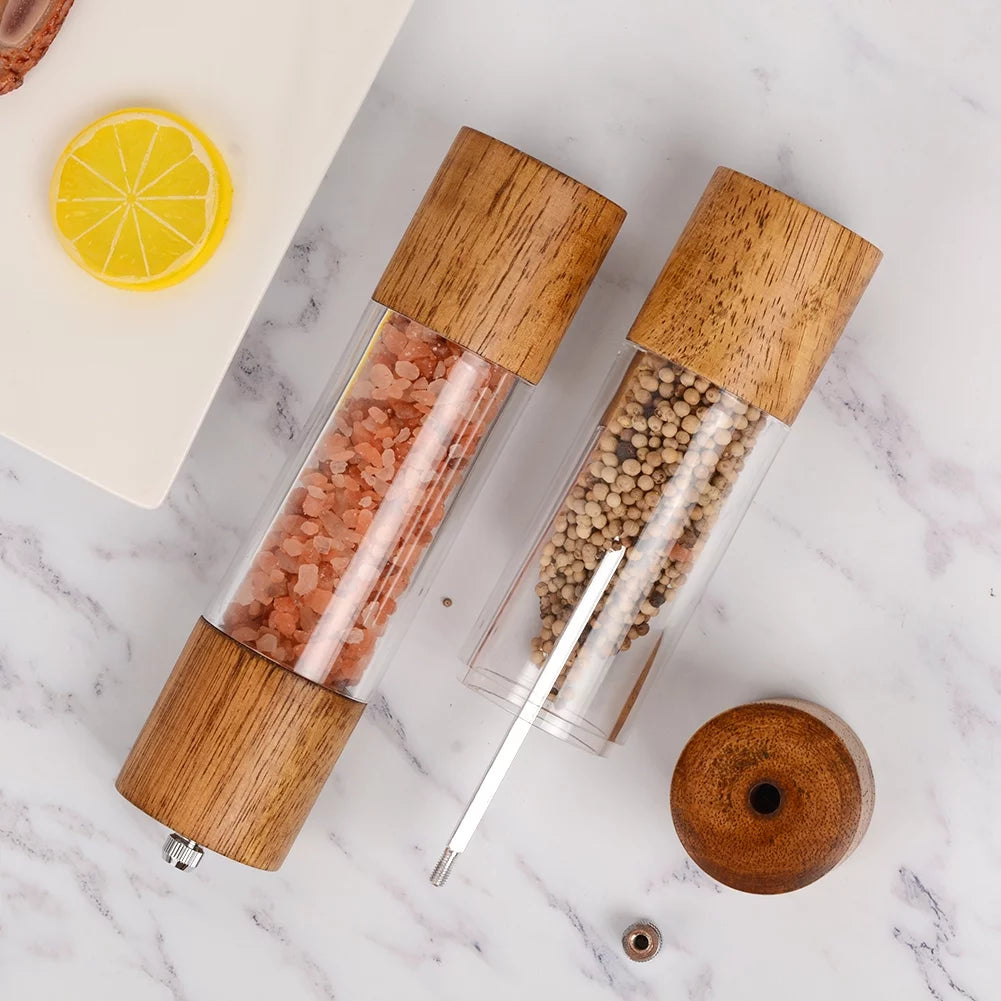 Acrylic Salt and Pepper Grinder Set 2 Pack V227575
