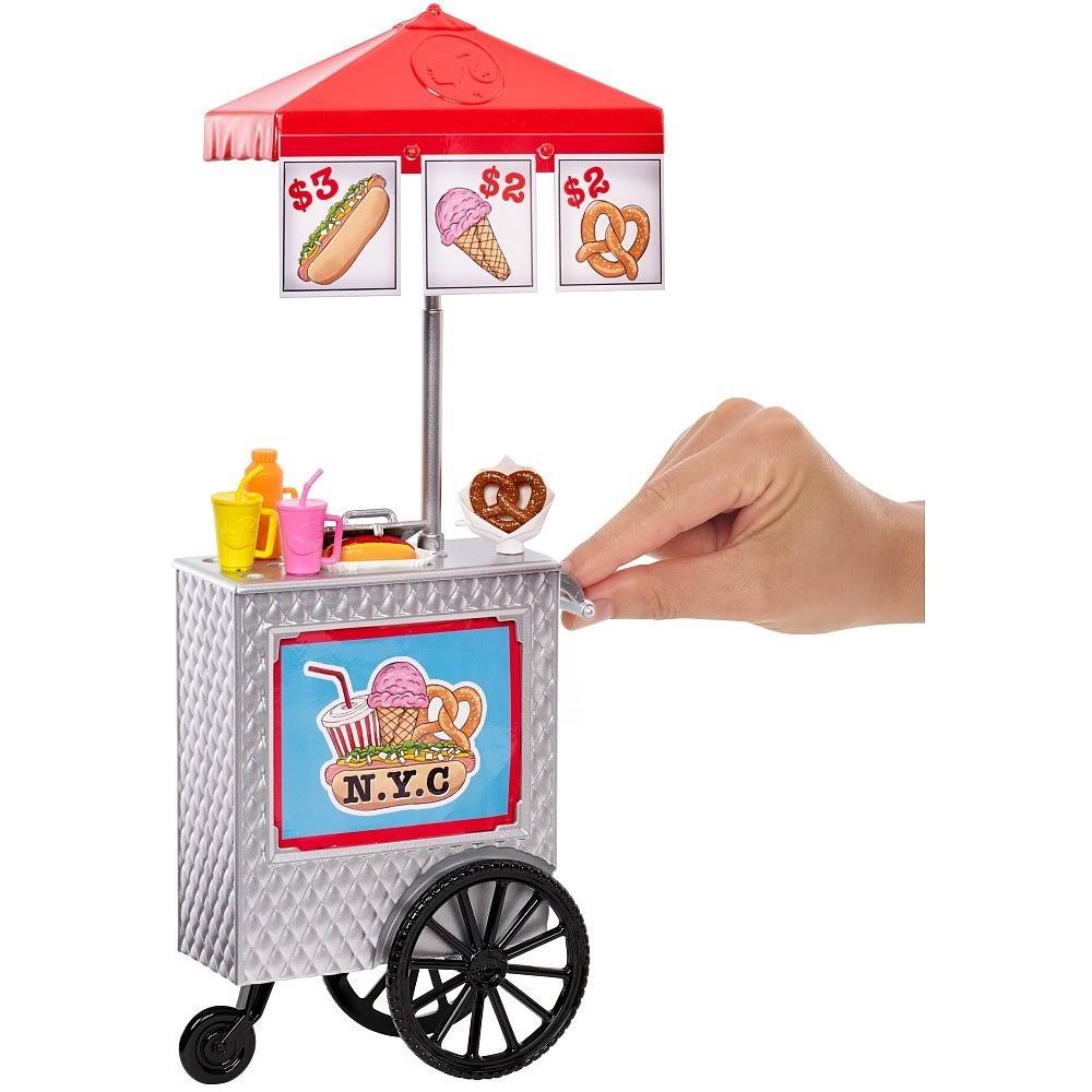 Pink Hot Dog Stand Playset F733606