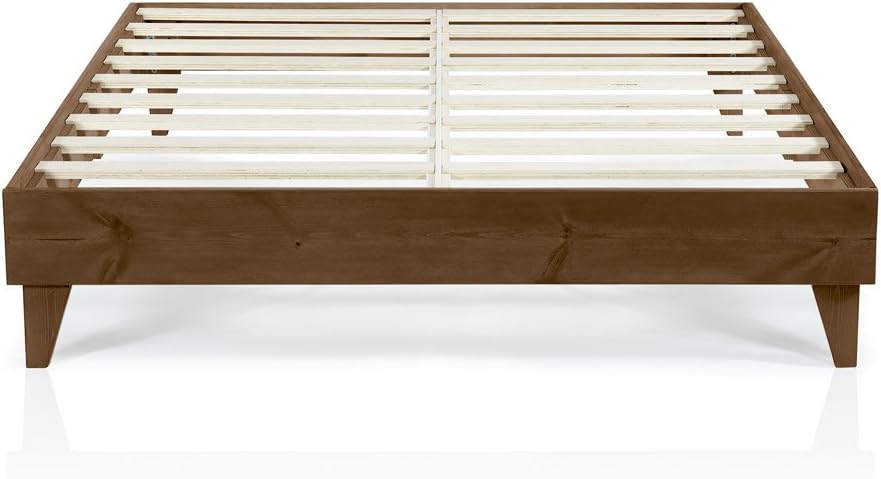 King Size Wood Platform Bed Frame K96555