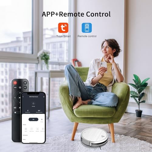 Robot Vacuum and Mop Combo, 2 in 1 Robotic Vacuum I295542