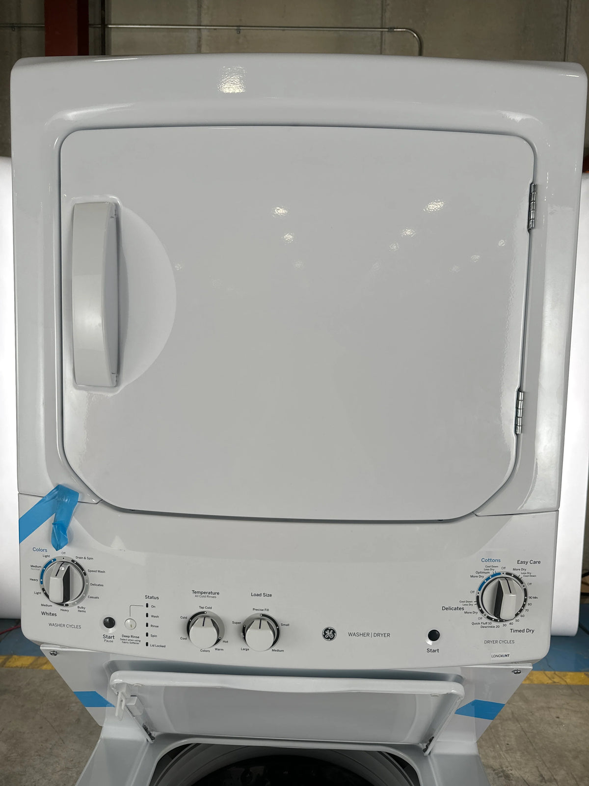 3.8 cu. ft. Washer 5.9 cu. ft. Electric Dryer Combo White X830704