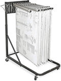Black Vertical Poster Display Rack and Plans Holder P90663