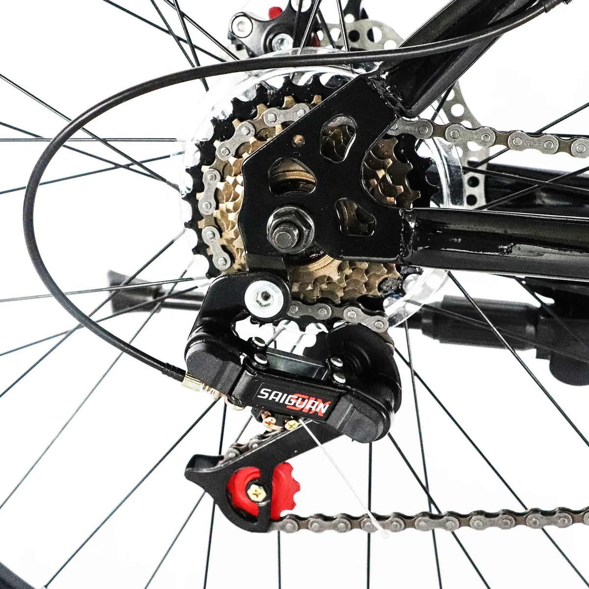 21 Speeds 26-inch Wheels Disc Brakes Mountain Bike B4322