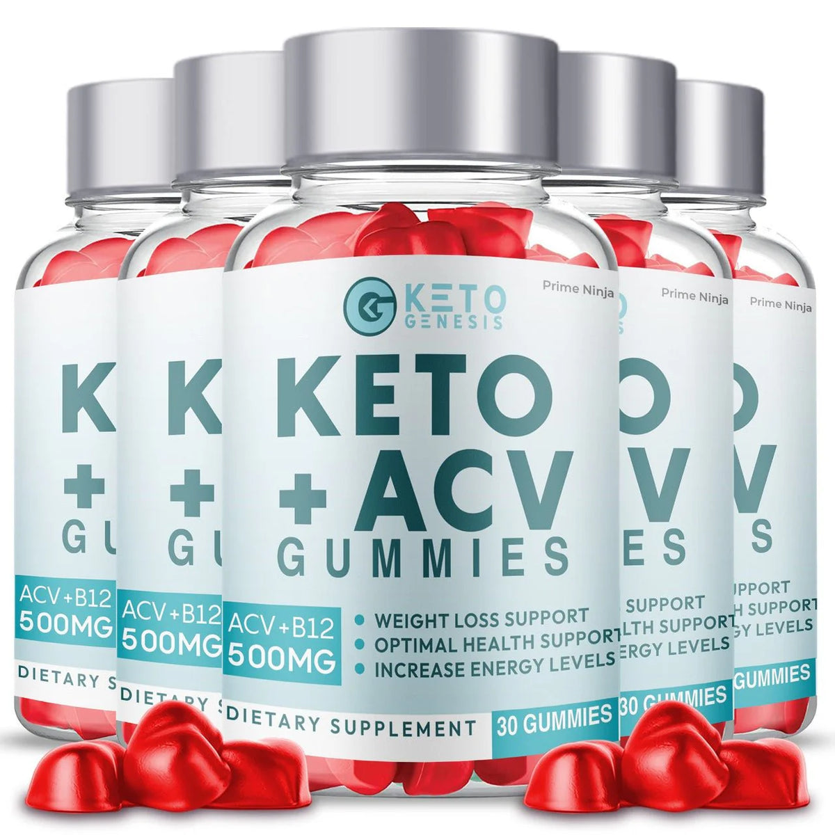 Keto Genesis ACV Gummies (5 Pack) D414