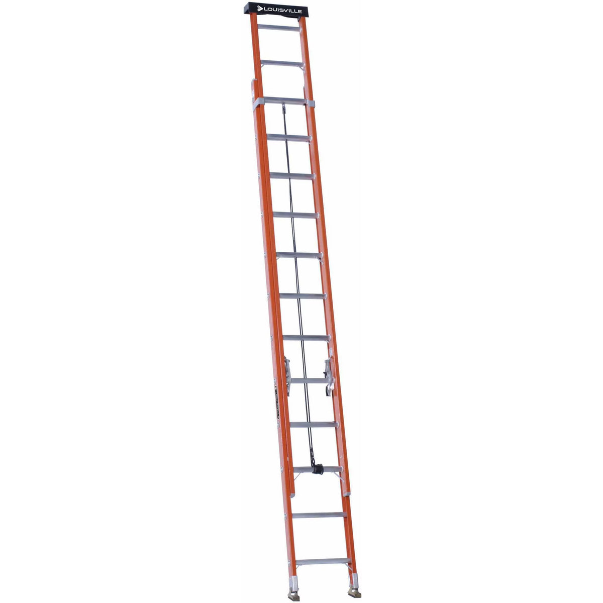 24' Fiberglass Extension Ladder, 300 lbs Load Capacity R253910