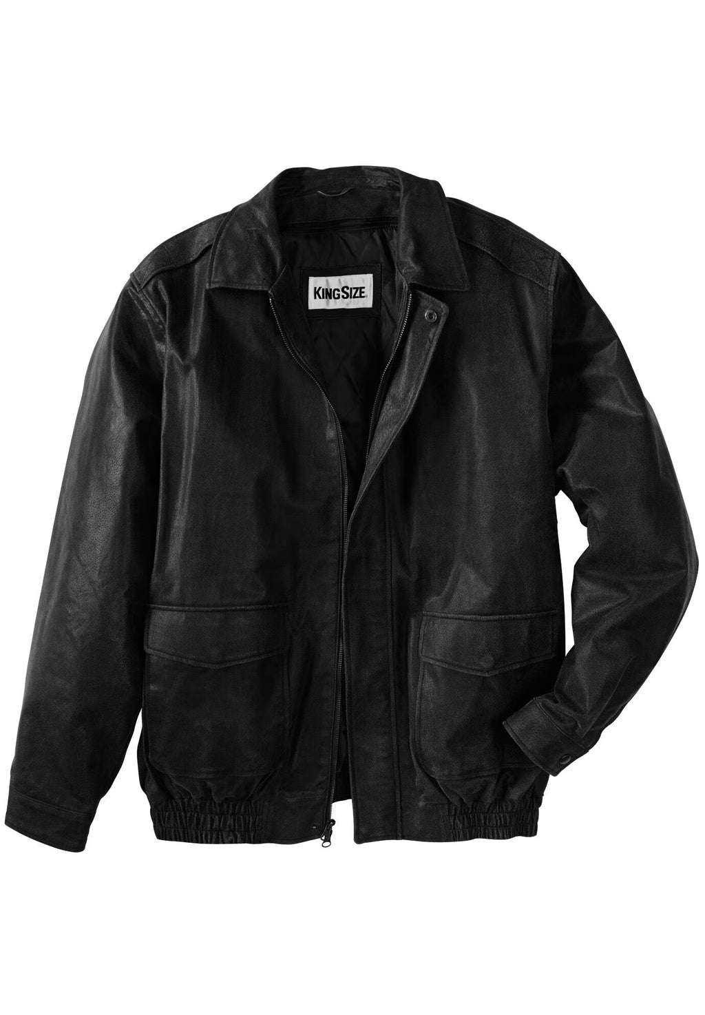 Leather Aviator Jacket Q113470