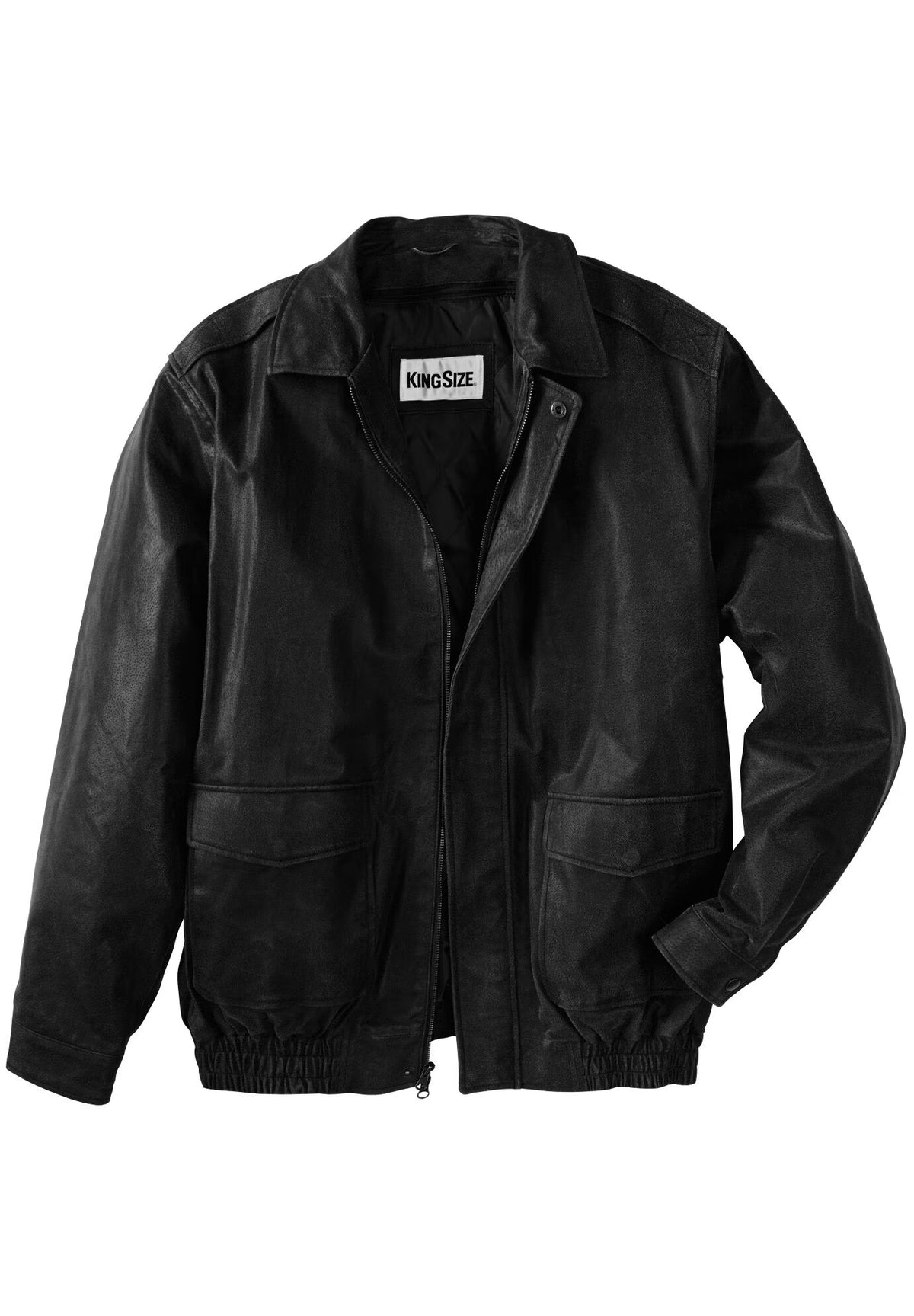 Leather Aviator Jacket Q113470