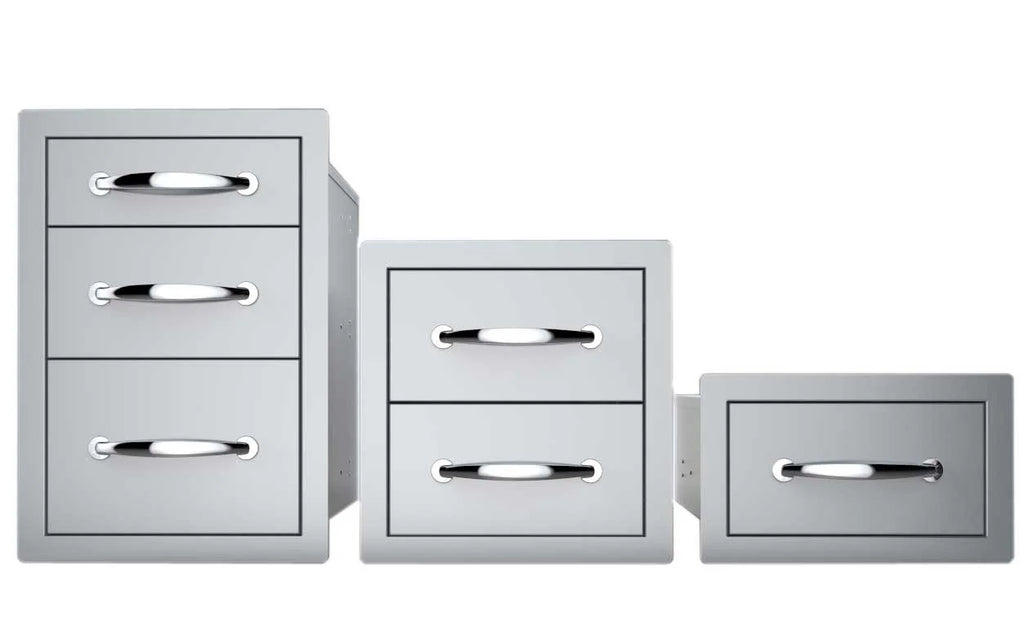 14" Flush Double Access Drawer J64434