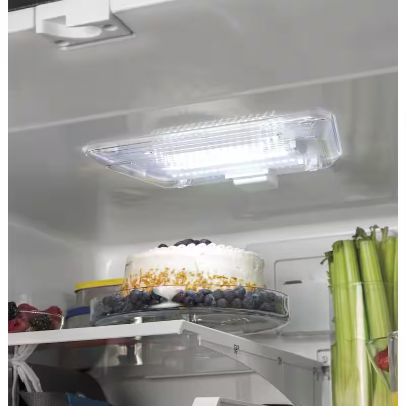 Black 24.7 cu. ft. French Door Refrigerator E811