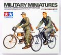 German Soldiers with Bicycles 1/35 scale kit X518