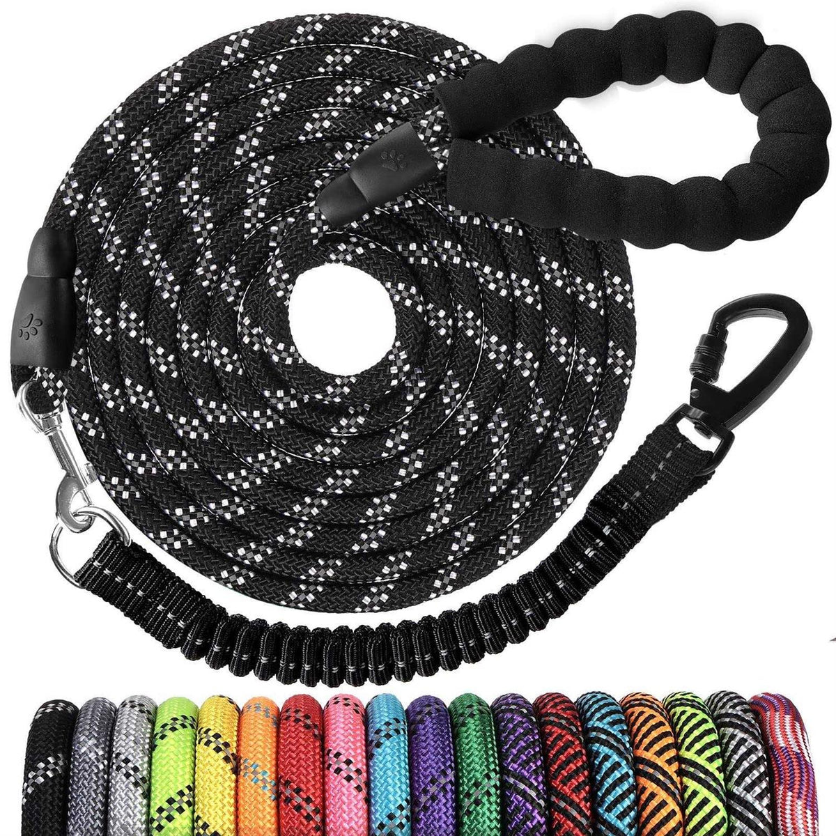 Heavy Duty Reflective Bungee Dog Leash P38103