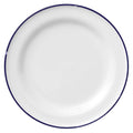 White Blue Porcelain Plate P175911