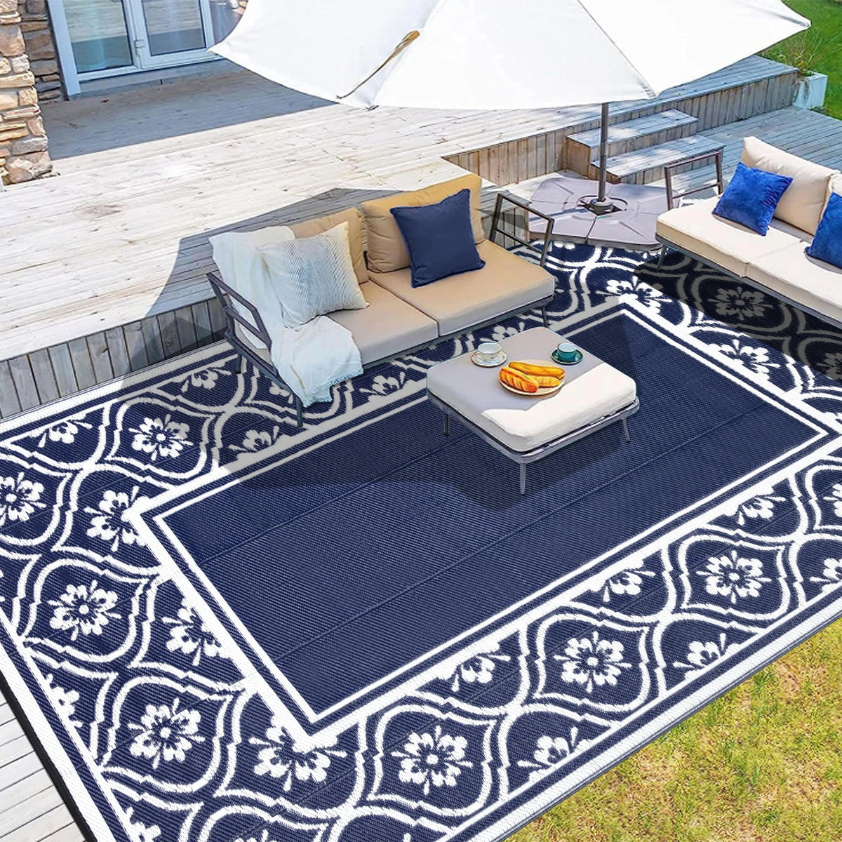6'x9' Waterproof Outdoor Rugs I47524