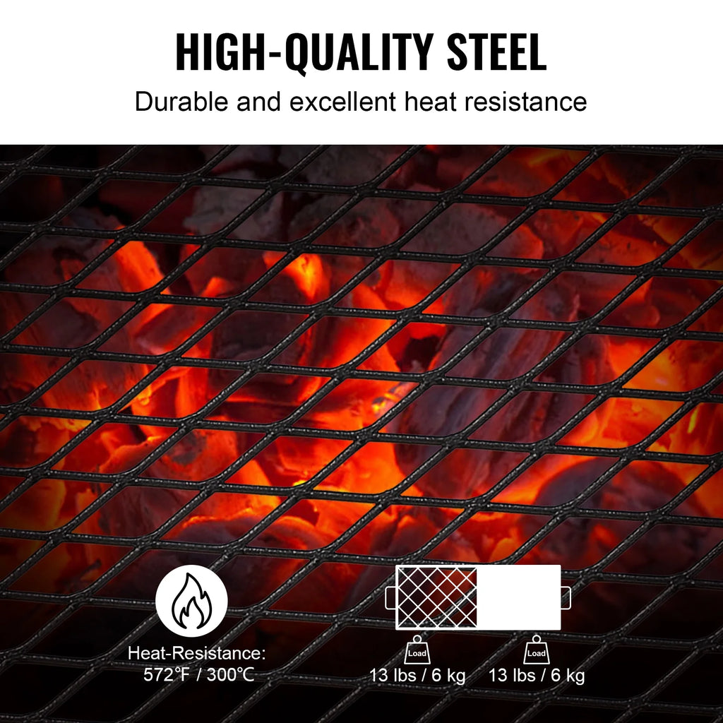 Folding Steel Campfire Grill R58811