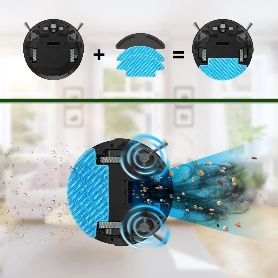 Robot Vacuum and Mop Combo H6222
