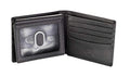 Leather Bifold Wallet with ID Window and RFID Blocking U963